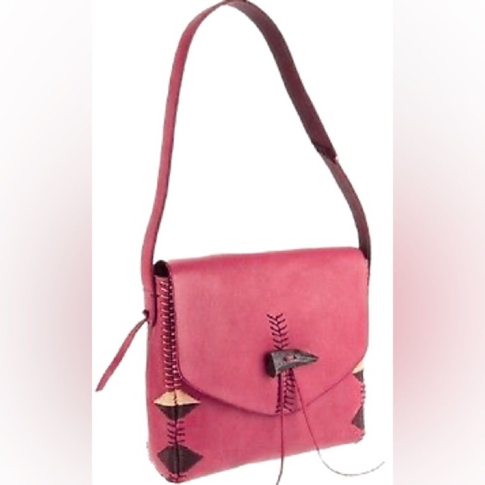 ‎LUCKY BRAND LAGUNA CANYON COWHIDE LEATHER BAG
